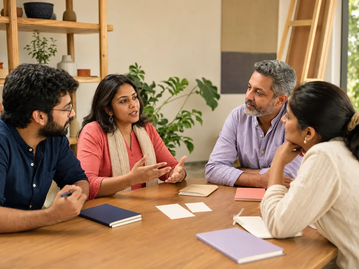 A multidisciplinary team building a human-centered career recovery mission
