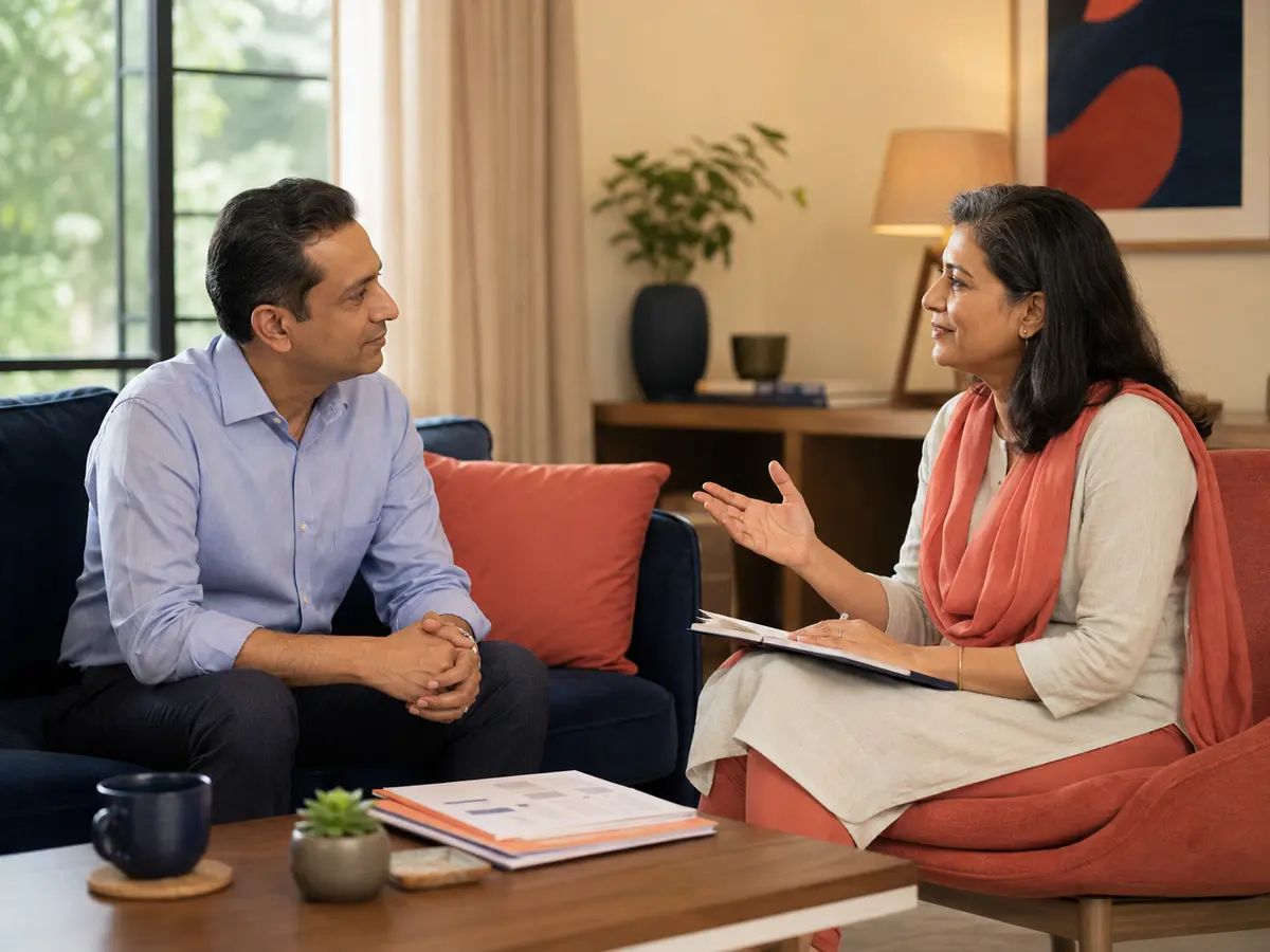A supportive one-to-one career recovery conversation