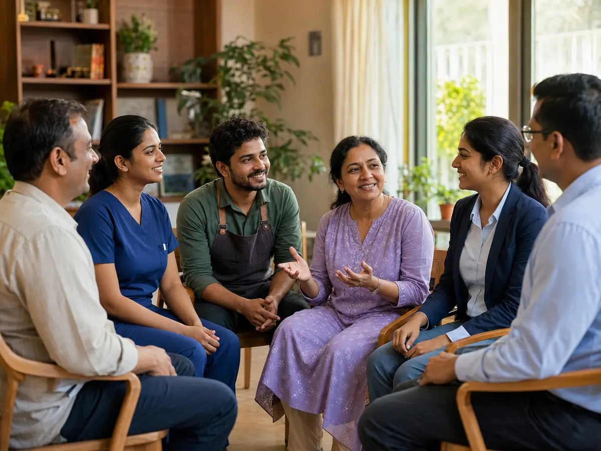 A cross-industry peer career recovery community